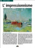 Les Ouvrages | Petit Guide | Ces quelques pages illustrent l'impressionnisme selon Monet, Renoir, Sisley, Pissarro, Degas et Cézanne...