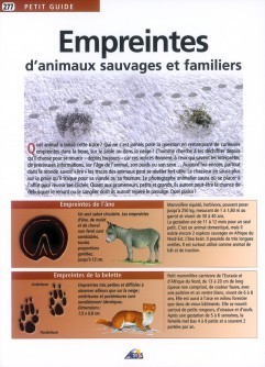 Empreintes chats & chiens - Livres sur les Animaux